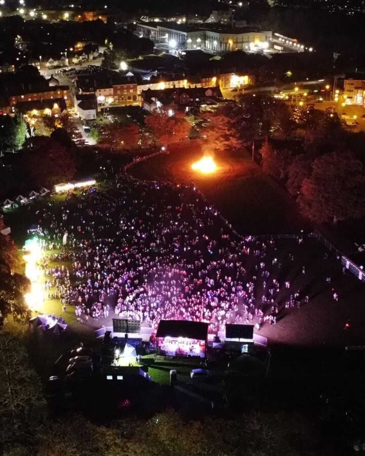 fireworks event at play close park